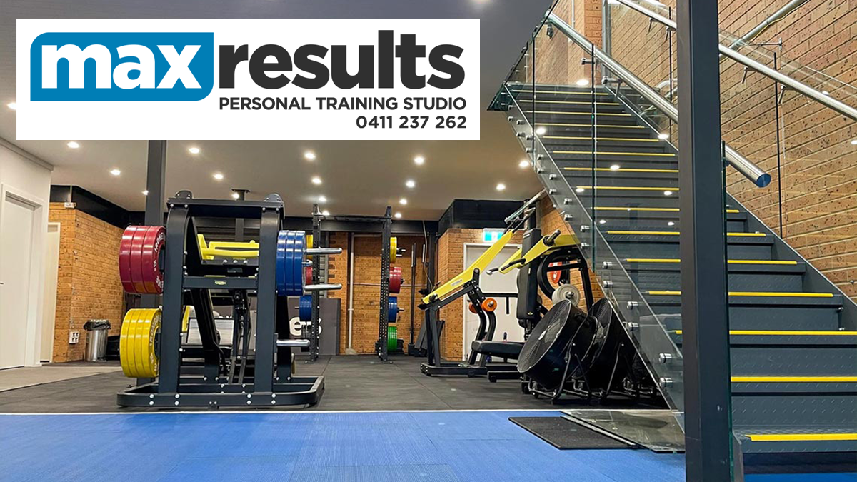 Photograph of the facilities at Max Results Personal Training.